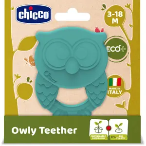 Owl teething rattle Chicco image-1