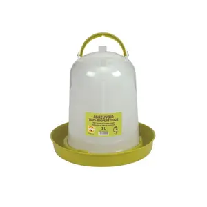 Bioplastic Drinker for Poultry Chick'A 3 L