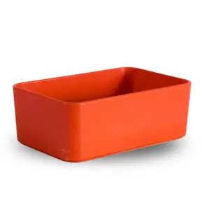 Simple Rectangular Plastic Feeders Chick'A