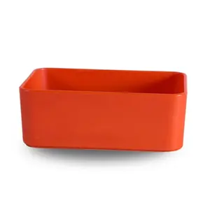 Simple Rectangular Plastic Feeders Chick'A image-1