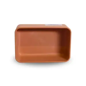 Simple Rectangular Plastic Feeders Chick'A image-1