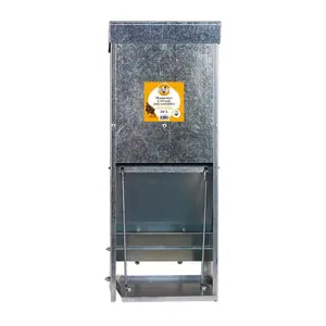 400002-foderautomat-for-fjaderfa-med-skadedjurssaker-behallare-i-galvaniserat-stal-chick-a-silver-30-l