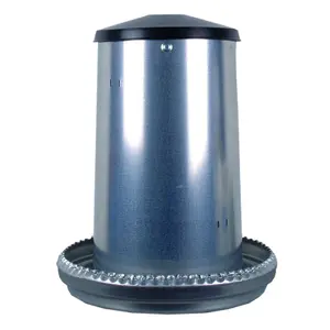 Emaliowany karmnik lejowy dla drobiu 17 kur Chick'A image-1