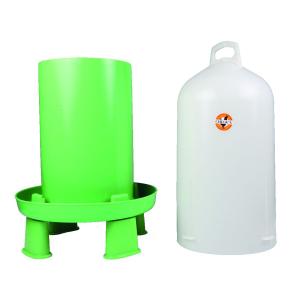 Double cylinder drinking fountain accessory Chick'A (x4) image-1