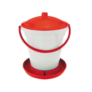 Drinking trough for poultry plastic bucket Chick'A