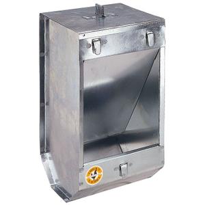 Metal rabbit feeder 1 compartment Chick'A