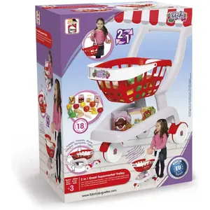 Supermarket cart and food Chicos image-1