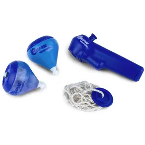 Set of 2 spinning tops with electric launcher Chicos image-1