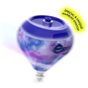 Set of 2 spinning tops with electric launcher Chicos image-3