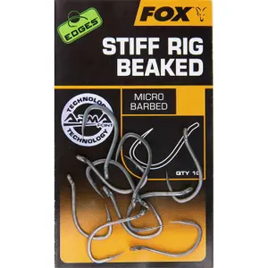 Amo Fox Stiff Rig Beaked Edges taille 8B Barbless image-0