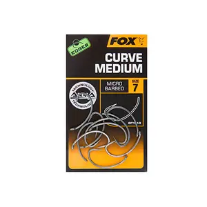 Άγκιστρο Fox Curve Medium Edges taille 4 image-1
