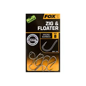 Άγκιστρο Fox Zig & Floater Edges taille 10 image-1
