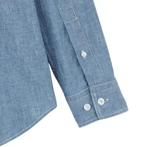 Plain long sleeve shirt Serge Blanco image-3