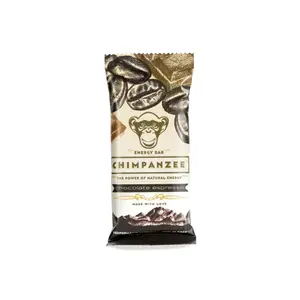 Barra energética Chimpanzee vegan (x20) : chocolat expresso 55g  image-0