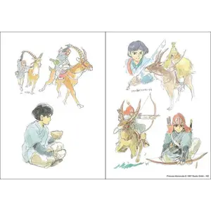 Notatnik Chronicle Books Princesse Mononoké image-2