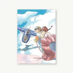 Cuaderno de bocetos Castillo en el cielo Chronicle Books Sheeta & Pazu Flexi Books image-0