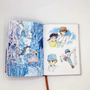 Cuaderno de bocetos Castillo en el cielo Chronicle Books Sheeta & Pazu Flexi Books image-3
