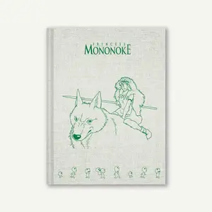 Taccuino Chronicle Books Princesse Mononoké - San Cloth image-0