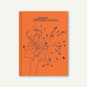 Notebook Chronicle Books Le Château Ambulant - Howl Cloth image-0