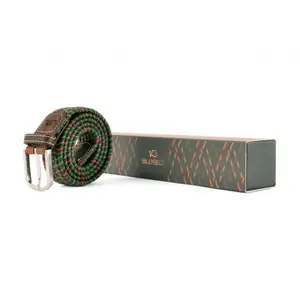 Waxed braided belt Billybelt Alboran image-1