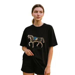 T-shirt damski Cieli Equestrian The Iyanda Full Horse