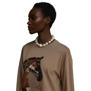 T-shirt damski Cieli Equestrian The Iyanda Horse Head