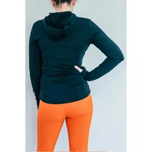 Γυναικείο φούτερ ιππασίας με κουκούλα full zip Cieli Equestrian Willow image-1
