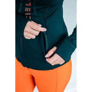 Γυναικείο φούτερ ιππασίας με κουκούλα full zip Cieli Equestrian Willow image-2