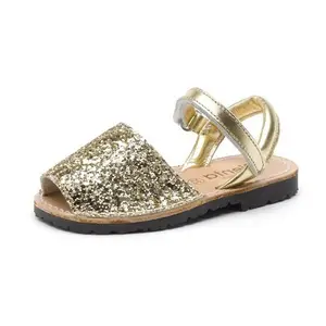 Girl's sandals Cienta Menorquina Glitter Napa image-0