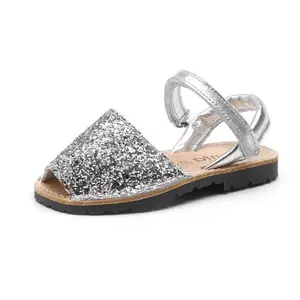 Girl's sandals Cienta Menorquina Glitter Napa image-0