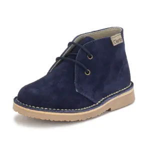 Baby girl leather boots Cienta Safari image-0