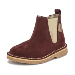 Baby girl elastic leather booties Cienta image-0