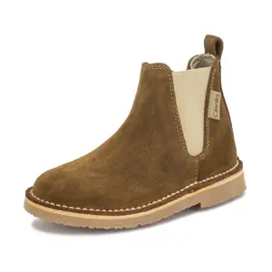 Baby girl elastic leather booties Cienta image-0