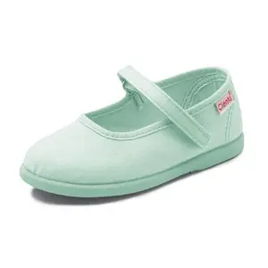 Baby girl velcro ballerinas Cienta Mercedes Liso image-0