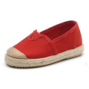 Baby girl espadrilles Cienta Camping Yute Puntera Liso image-0