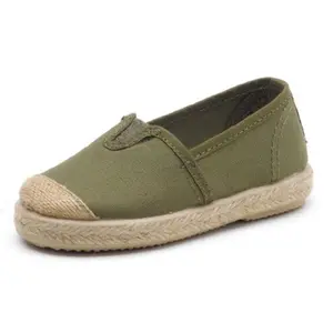 Baby girl espadrilles Cienta Camping Yute Puntera Liso image-0
