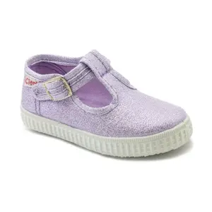 Baby girl scratch sneakers Cienta Glitter Mult image-0