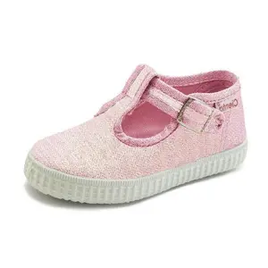 Baby girl scratch sneakers Cienta Glitter Mult image-0