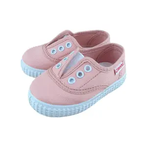 Girl's sneakers + elastic Cienta Ingles H52 Liso image-1