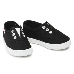 Girl's sneakers + elastic Cienta Ingles H52 Liso image-3