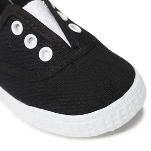 Girl's sneakers + elastic Cienta Ingles H52 Liso image-6