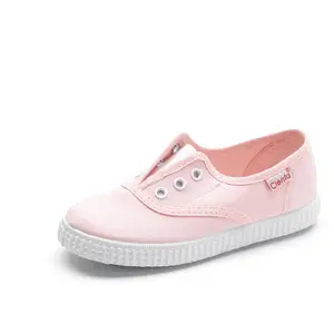 Girl's sneakers + elastic Cienta Ingles H52 Liso image-0