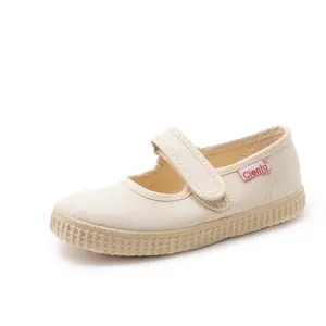 Baby girl velcro ballerinas Cienta Mercedes Anilla image-0