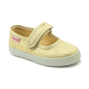 Girls' velcro ballerinas Cienta Mercedes Glitter image-0