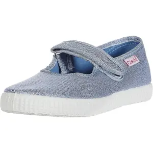 Girls' velcro ballerinas Cienta Mercedes Glitter image-0