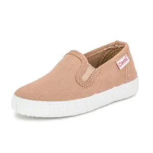 Girls' double-elastic sneakers Cienta Cangrejo Liso image-0