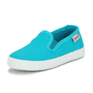 Double elastic baby girl sneakers Cienta Cangrejo Liso image-0