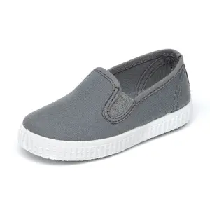 Double elastic baby girl sneakers Cienta Cangrejo Liso image-0