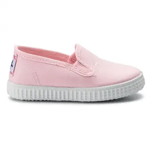 Girls' double-elastic sneakers Cienta Cangrejo Liso image-0