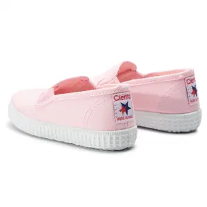 Girls' double-elastic sneakers Cienta Cangrejo Liso image-3